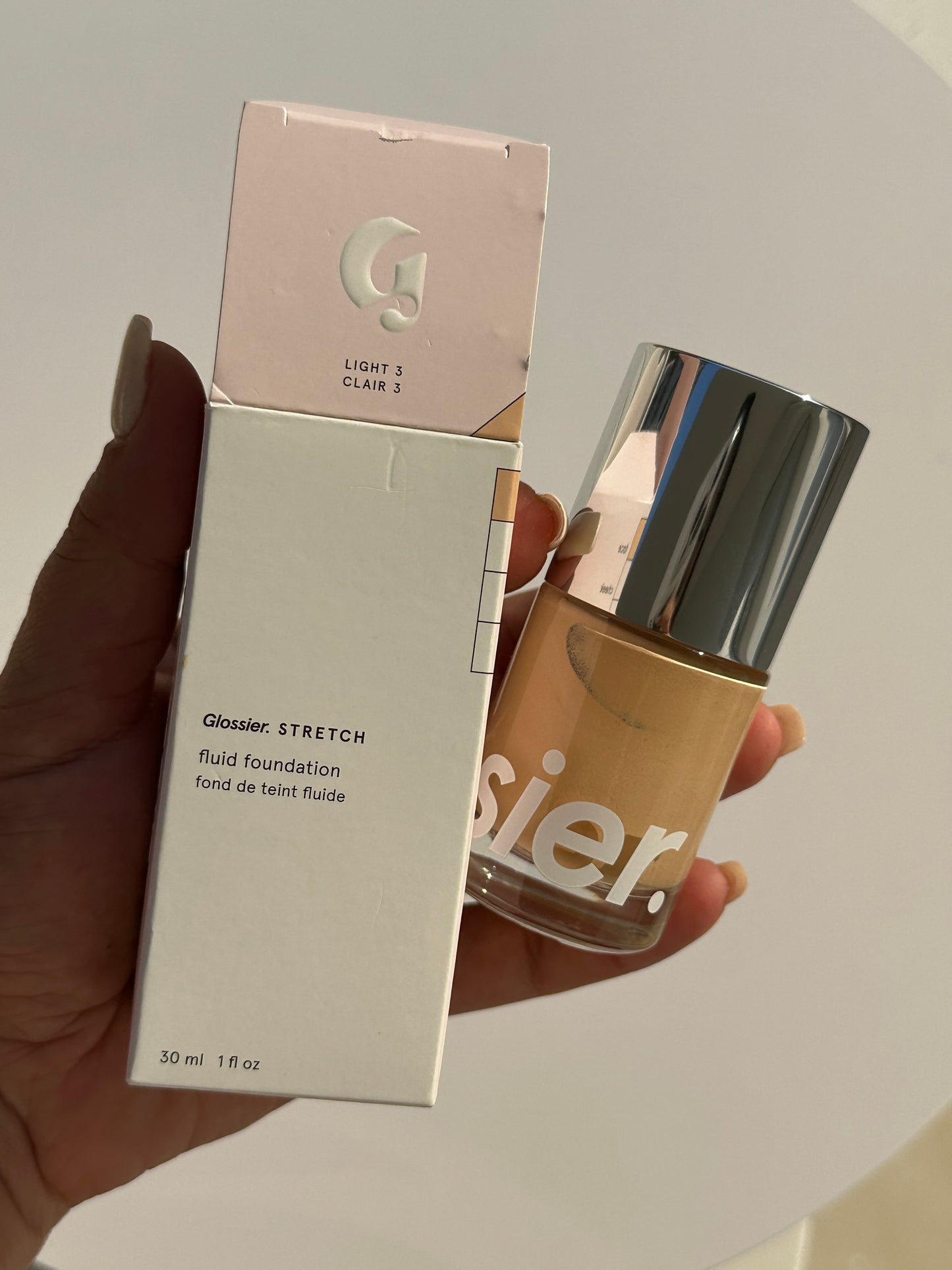 Glossier
Stretch Fluid Foundation for Buildable Coverage