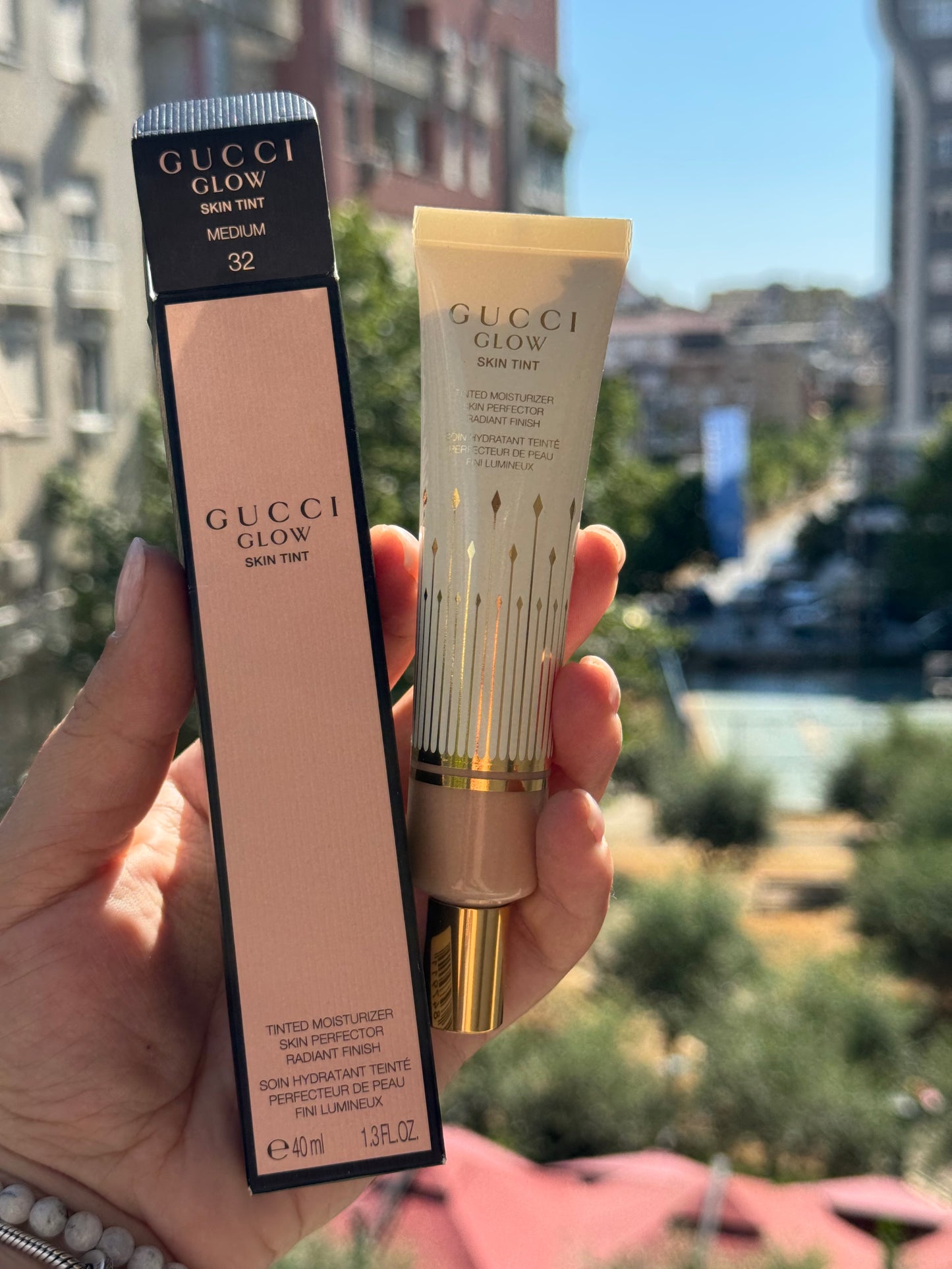 Gucci
Glow Skin Tinted Moisturizer with Hyaluronic Acid & Bakuchiol