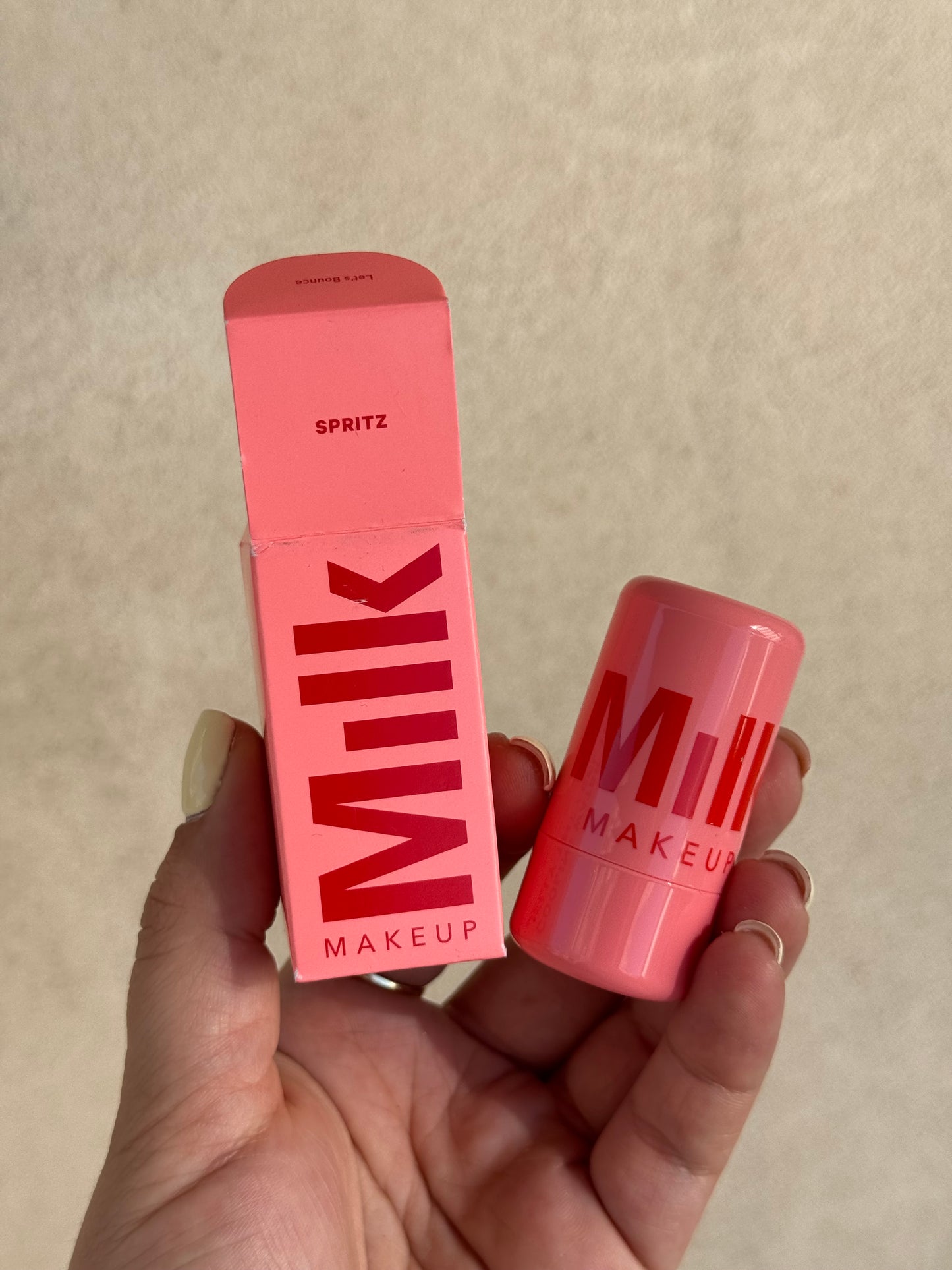 MILK MAKEUP
Cooling Water Jelly Tint Lip + Cheek Blush Stain