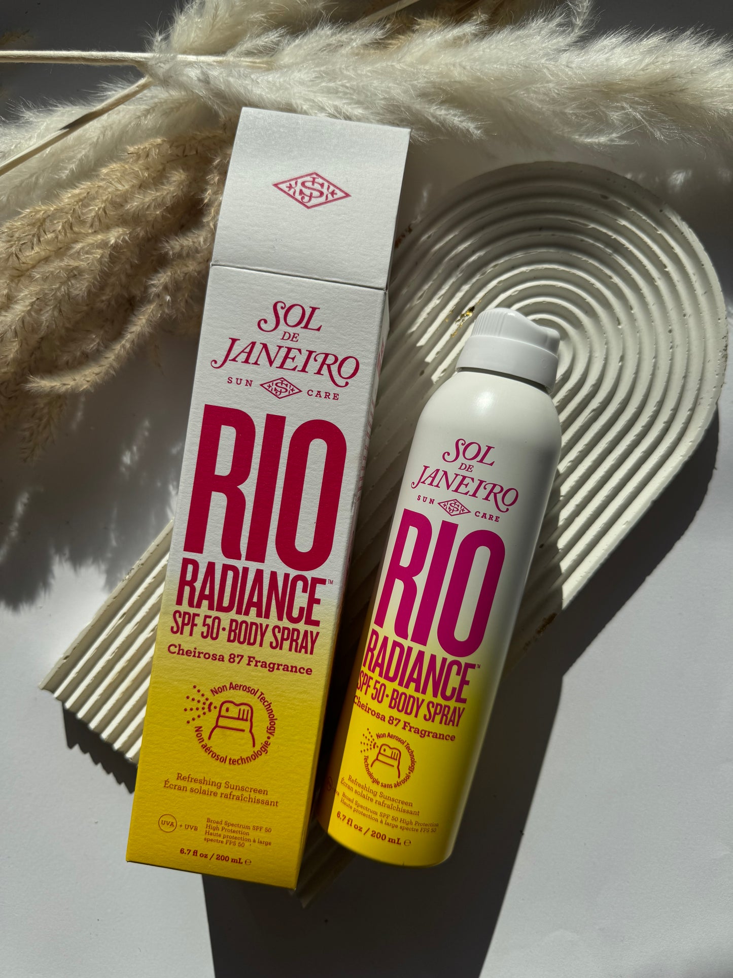 Sol De Janeiro
Rio Radiance SPF 50 Body Spray
Cheriosa 87 Fragrance