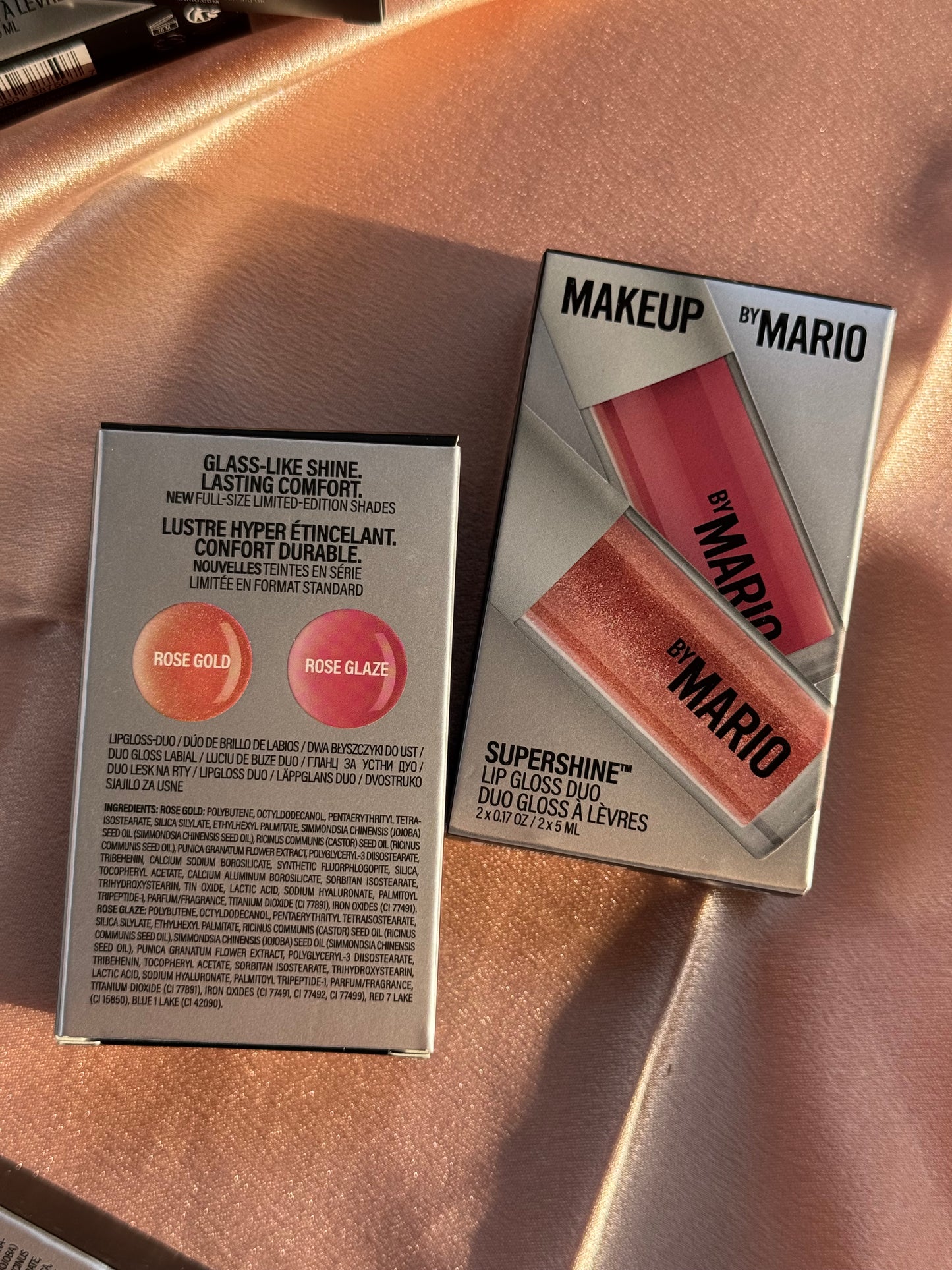 MAKEUP BY MARIO 
Hydrating SuperShine™ Lip Gloss Duo Gift Set