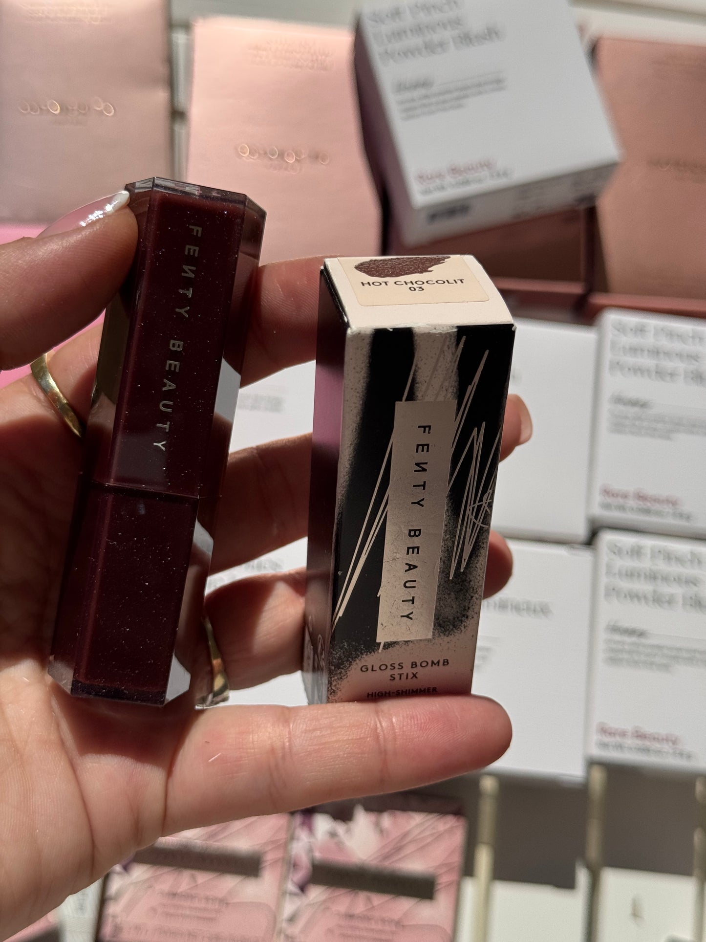 Fenty Beauty by Rihanna
Gloss Bomb Stix High-Shimmer Gloss Stick