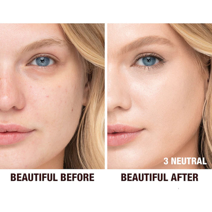 Charlotte Tilbury
Beautiful Skin Medium Coverage Liquid Foundation with Hyaluronic Acid