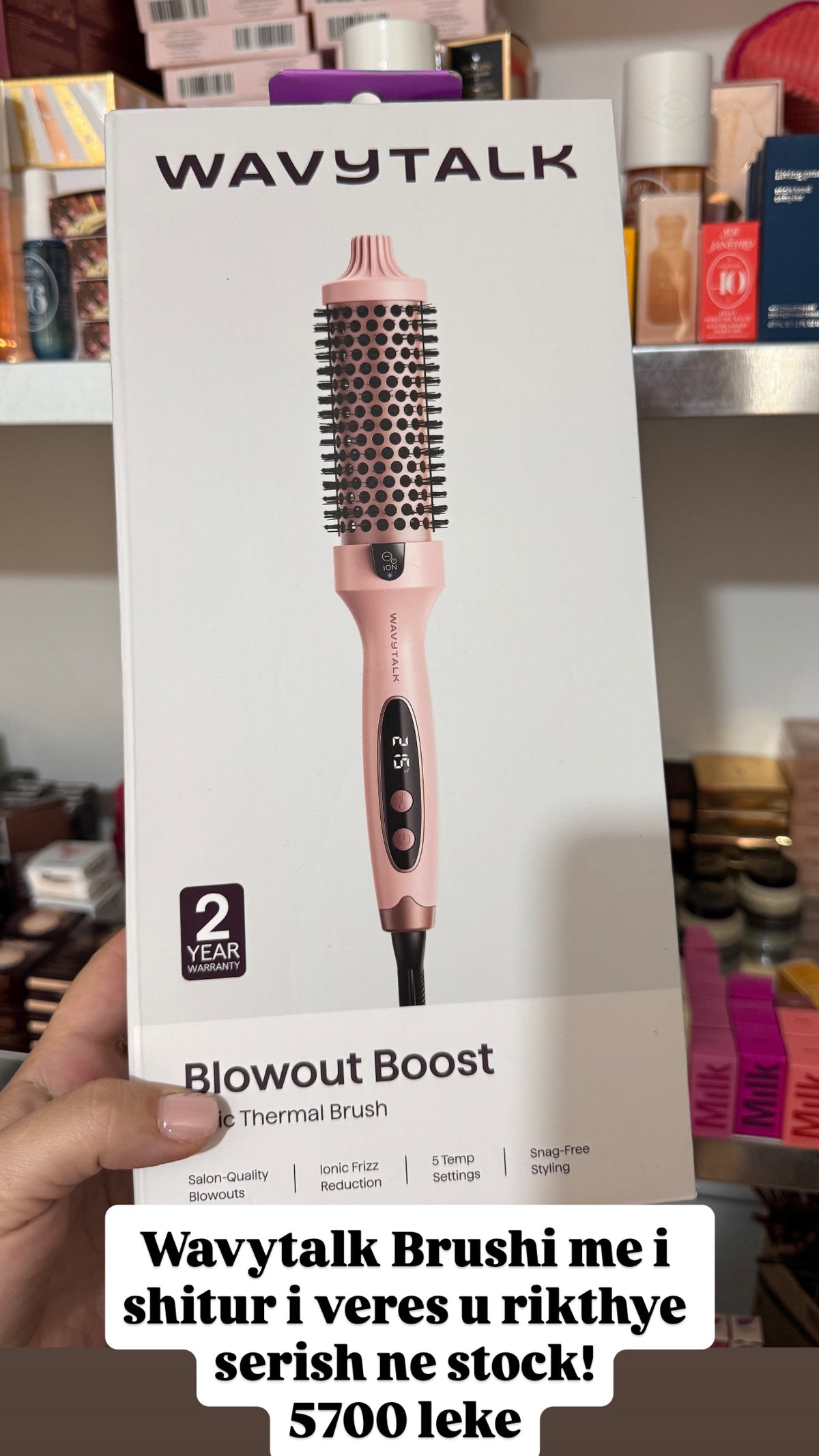Wavytalk Blowout Boost                 Ionic Thermal Brush