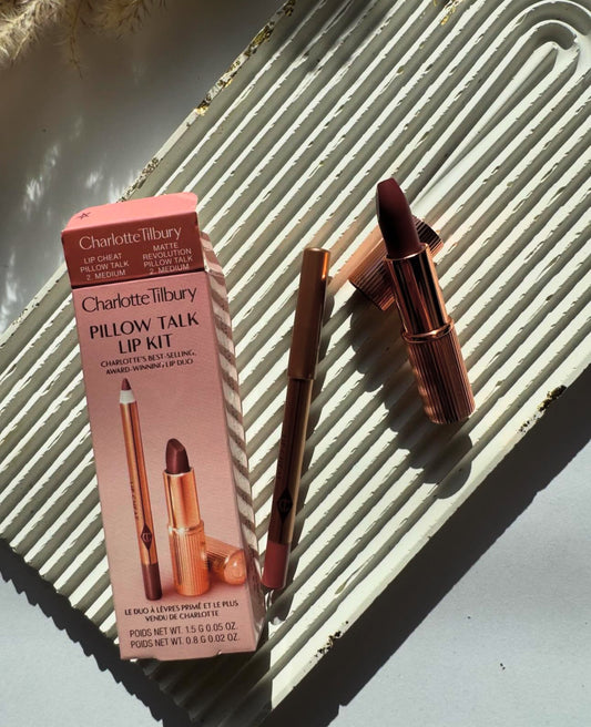 Charlotte Tilbury
 Pillow Talk Lipstick & Liner Set Mini Size